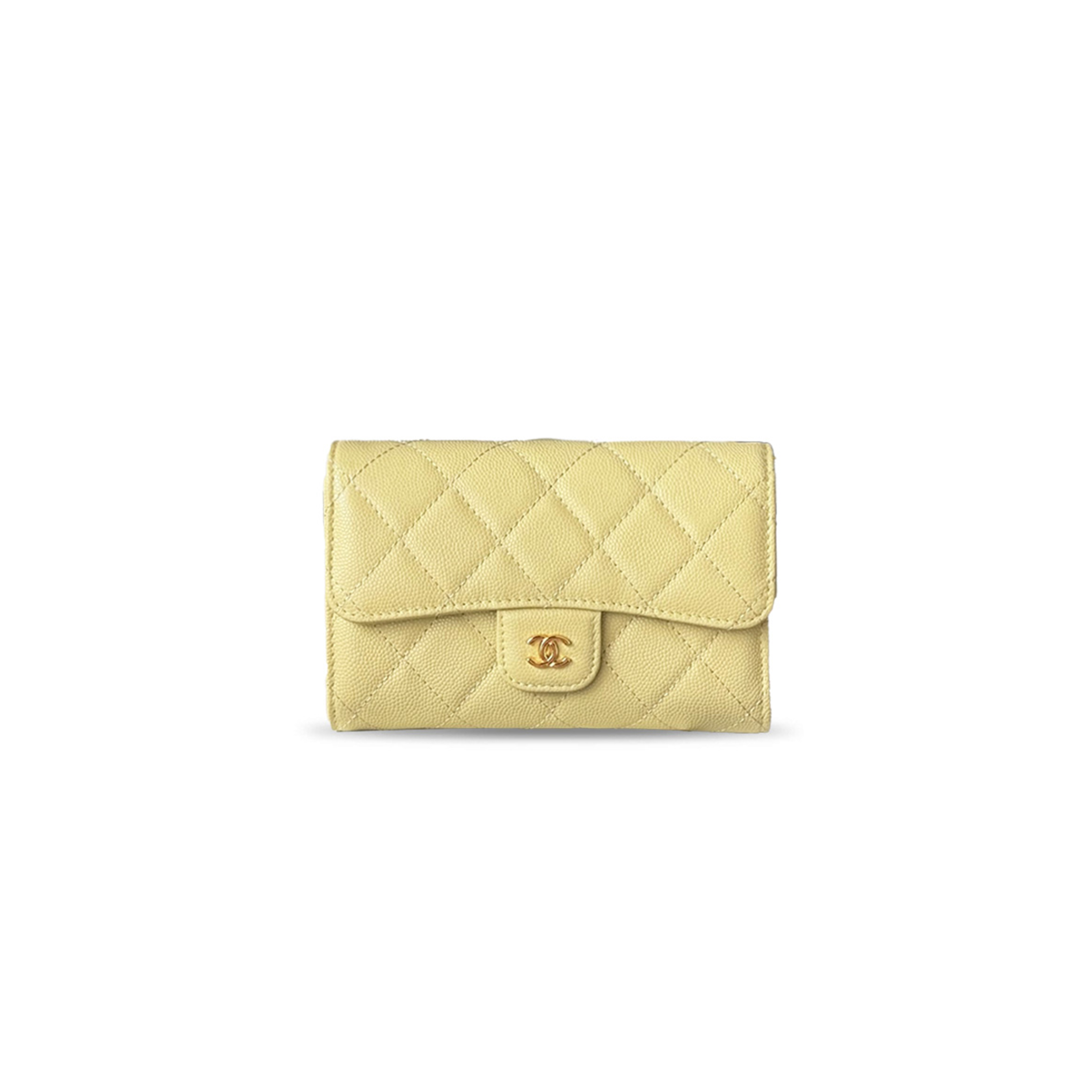 CHANEL CAVIAR QUILTED FLAP WALLET AP0230 (15*11*3.5cm)